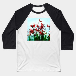 Montbretia in Ireland Baseball T-Shirt